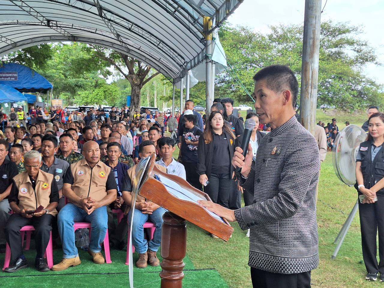 title - รมว.กษ. และ รมช.กษ. ลงพื้นที่ตรวจราชการในพื้นที่จังหวัดนครพนม